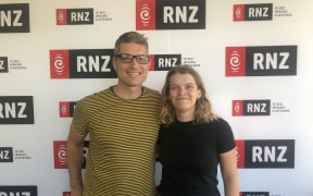 Jesse with Louisa Nicklin