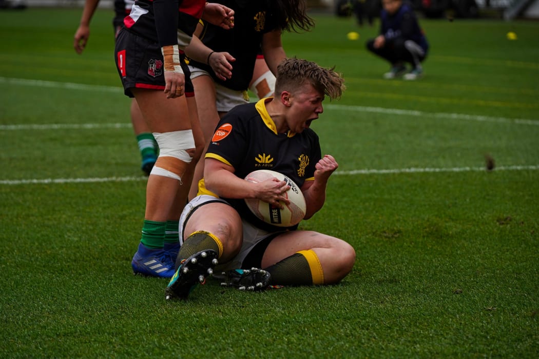 Alice Soper on the field.