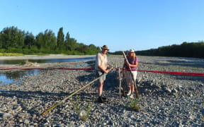 Protecting endangered birds nests on the Orari River in South Canterbury