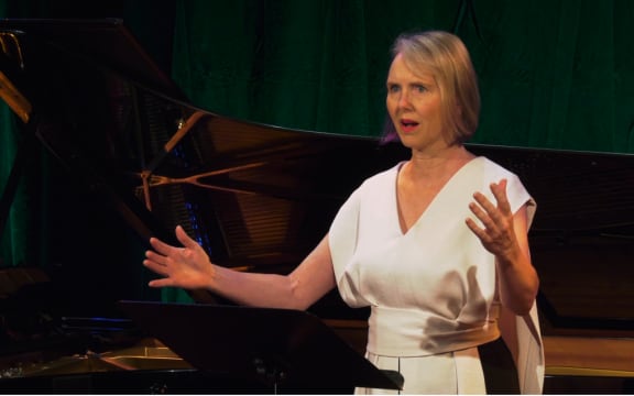 Soprano Jenny Wollerman perform 21 songs by 21 New Zealand women composers at the Aotearoa New Zealand Arts Festival, 2022