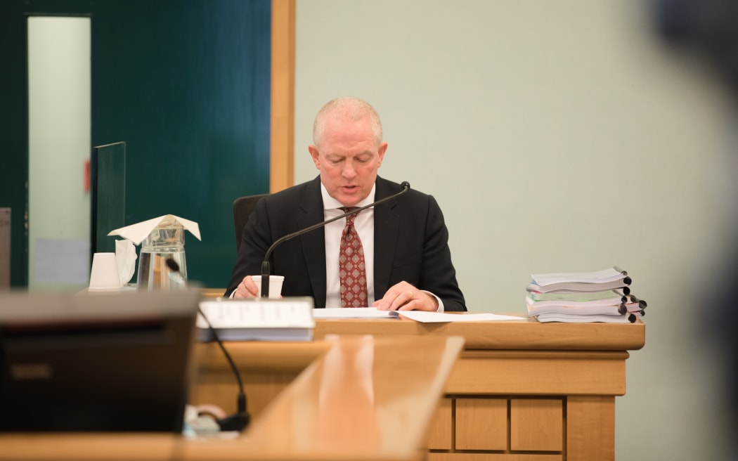 Former MSD Chief Executive Brendan Boyle at the High Court in Auckland