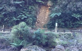 The slip at Karangahake Gorge
