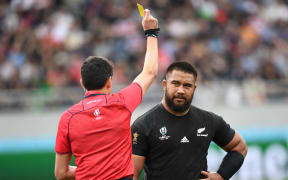 Nepo Laulala is yellow carded.