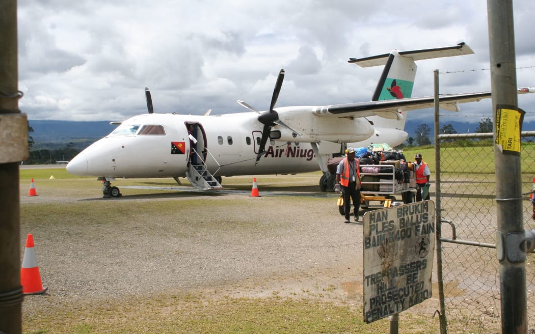 Tari airport, Hela Province, Papua New Guinea.