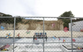 Site of the Adelphi Hotel that was demolished. The Hotel had needed earthquake strengthening prior to the quake