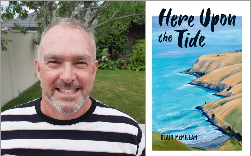 Author photo and book cover