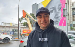 Artist Graham Hoete also known as Mr G.