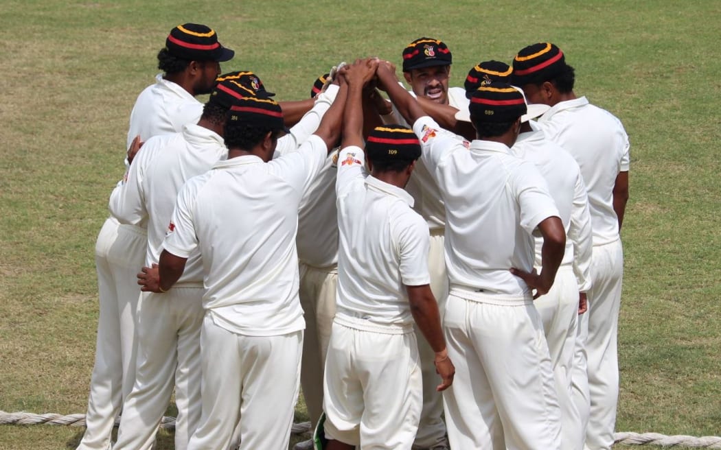 The Barramundis team during their Intercontinental Cup match against Namibia.