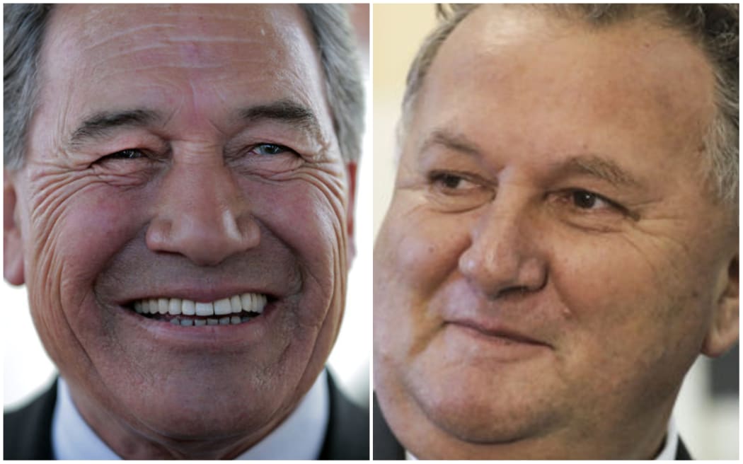 Winston Peters and Shane Jones.