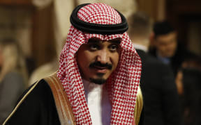 Saudi Ambassdor to the UK Khalid bin Bandar bin Sultan al-Saud walks through the Central Lobbey as he attends the State Opening of Parliament at the Houses of Parliament in London on December 19, 2019. The State Opening of Parliament is where Queen Elizabeth II performs her ceremonial duty of informing parliament about the government's agenda for the coming year in a Queen's Speech. (Photo by Adrian DENNIS / POOL / AFP)