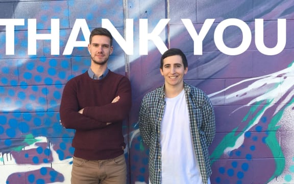 Finn Dinneen and Brayden Gosse of Flat Candy