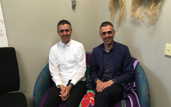 Identical twins Glen (left) and Sean Scanlon.