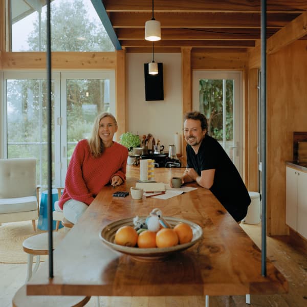 Tim Gitto and Caroline Robertson.