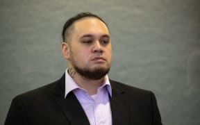 Eli Epiha on trial at the Auckland High Court.