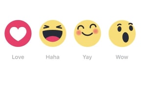 Facebook reactions