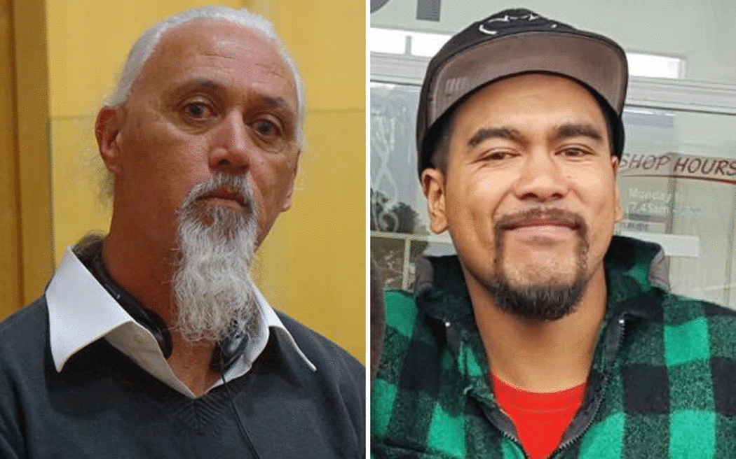 Neville Harris, left, and Tama Retimana