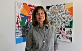 Bowen Galleries co-director Penney Moir.