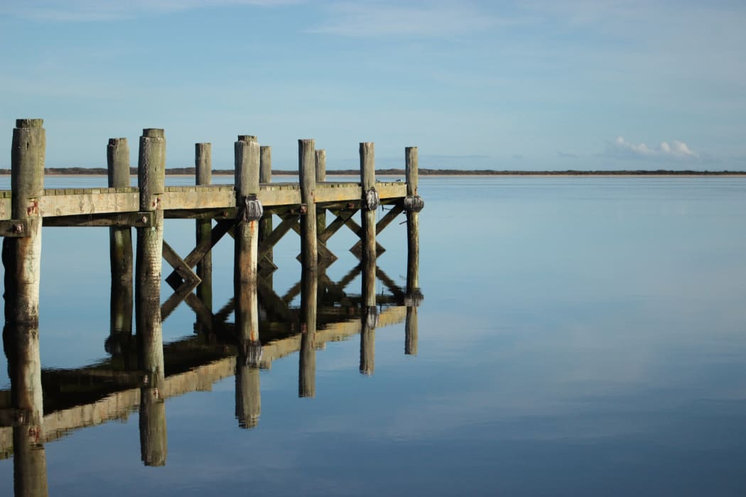 Jetty in New Zealand