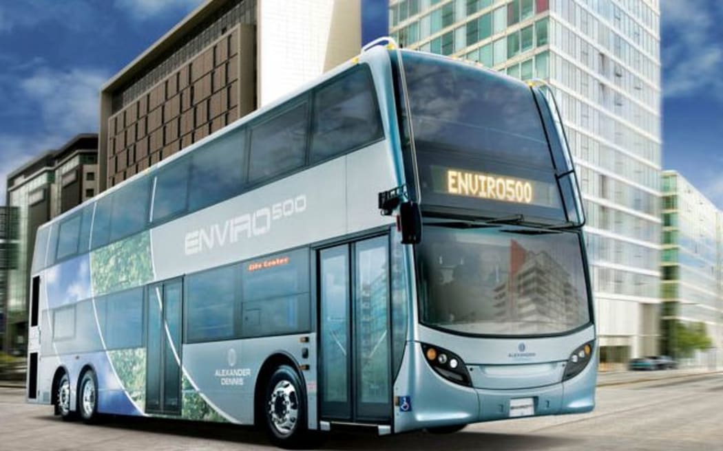 The ADL Enviro 500 to be used on the east Auckland route.