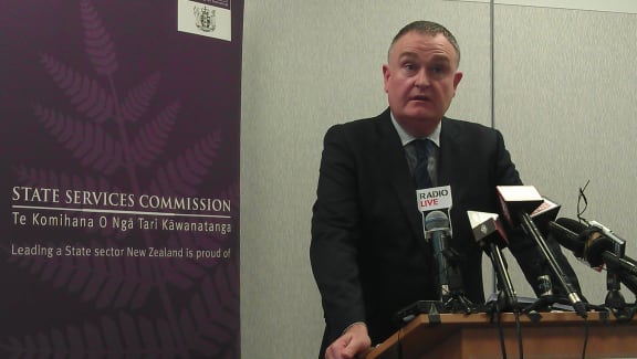 State Services Commissioner Iain Rennie.