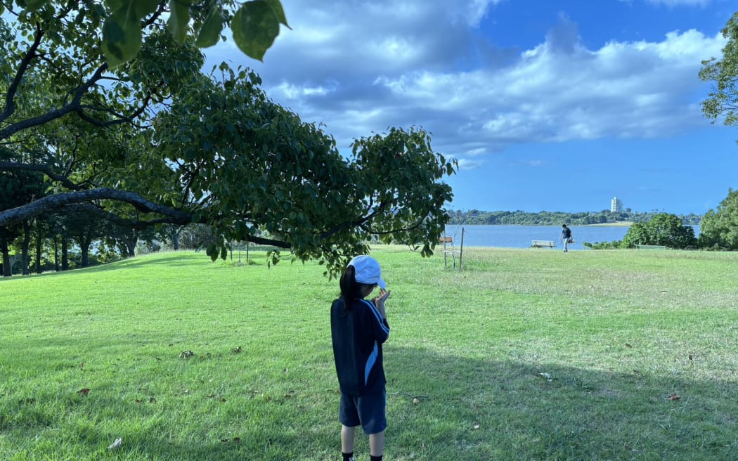 Cathy Du takes her daughter come to NZ for a short term studying in an Auckland primary school