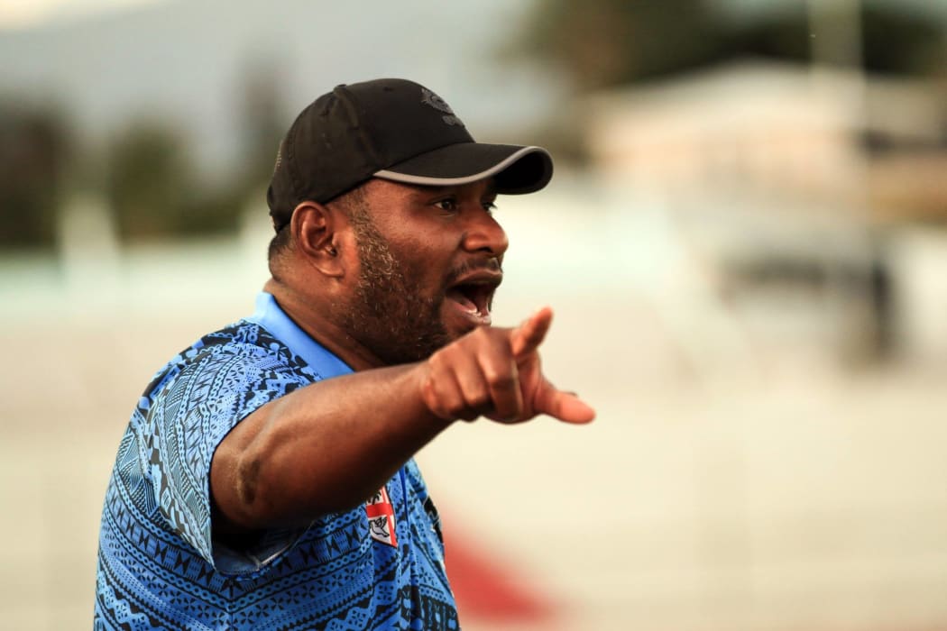 Fiji women's football coach Marika Rodu.
