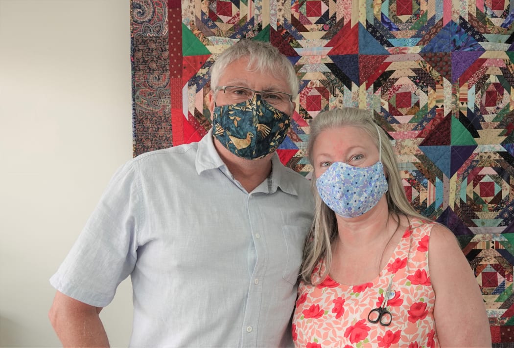 Bernina Northland owners Tim and Sandy Robinson.