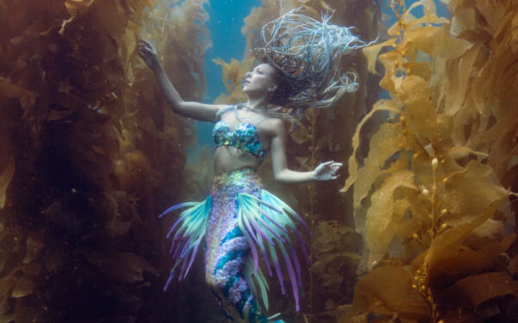 Brett Stanley, Hannah in the Kelp, 2020, colour digital print, courtesy of the artist 