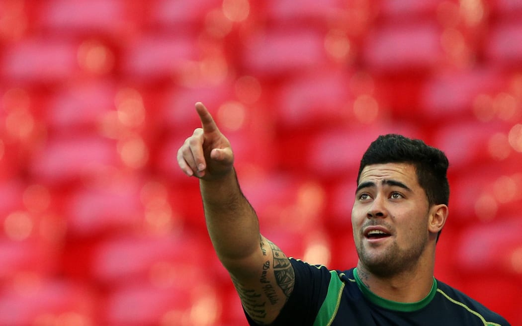 NRL Kangaroos and Cronulla Sharks prop Andrew Fifita