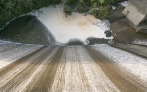 Upper Nihotupu Reservoir.