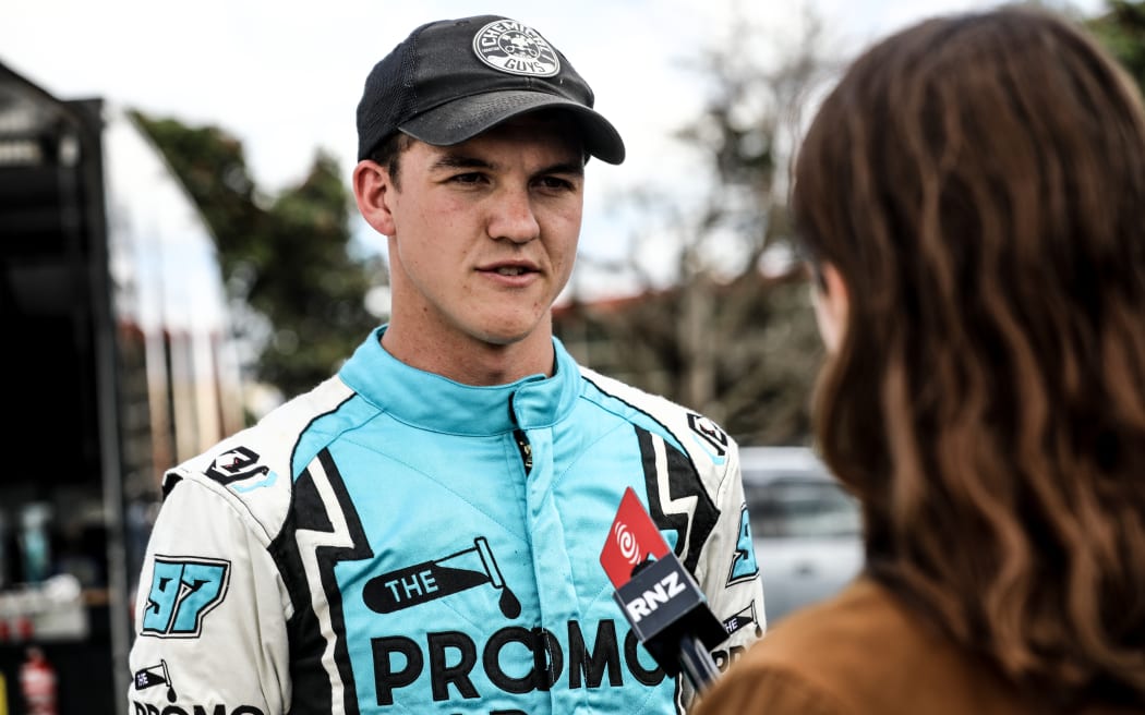 Midget car driver Ben Morrison thinks the new Waikaraka Park speedway track could be the best in the country.