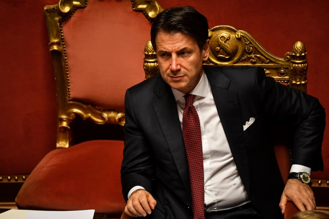 Italian Prime Minister Giuseppe Conte will tender his resignation.