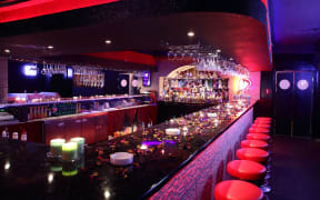 Dark bar, night club