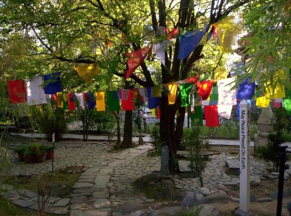 Tibetan prayer flags