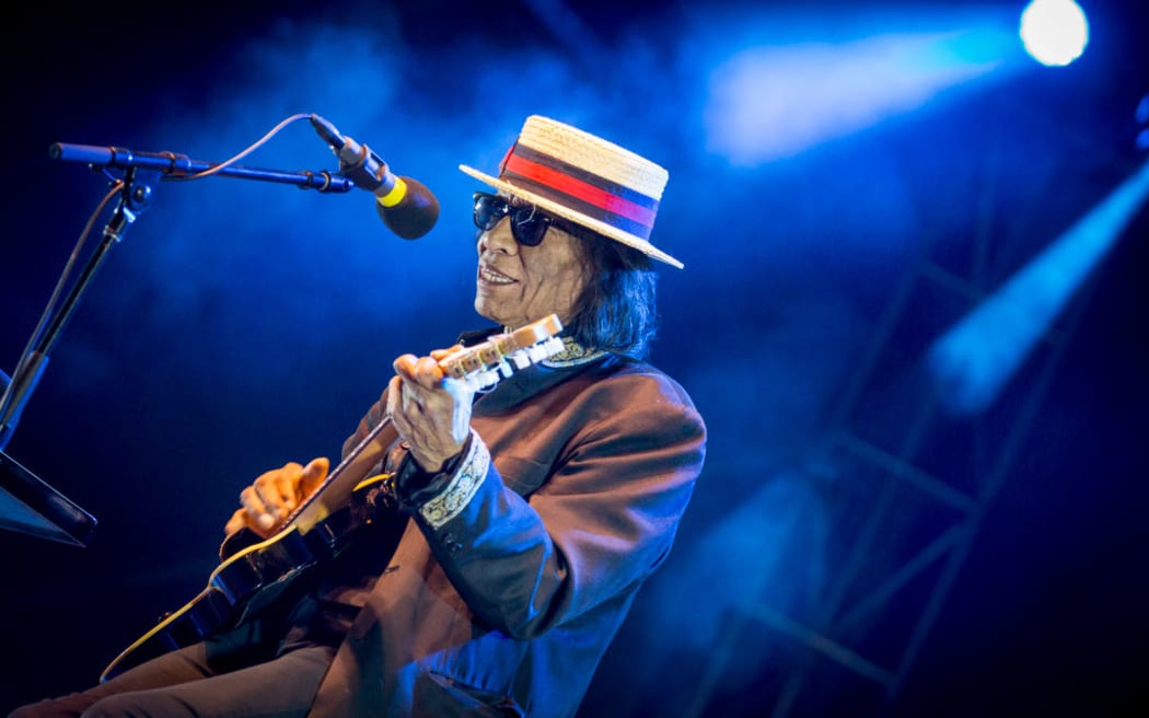 Rodriguez performs on day 5 of the CityFolk Festival at The Great Lawn at Lansdowne Park on September 17, 2017 in Ottawa, Canada.