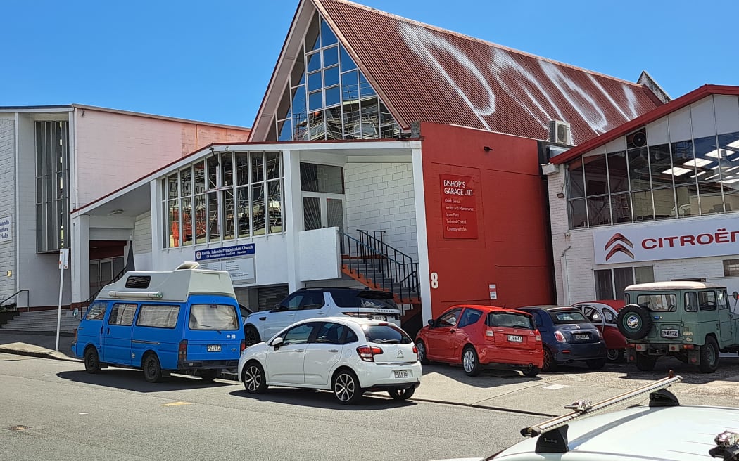 Pacific Island Presbytarian Church near Karangahape road.