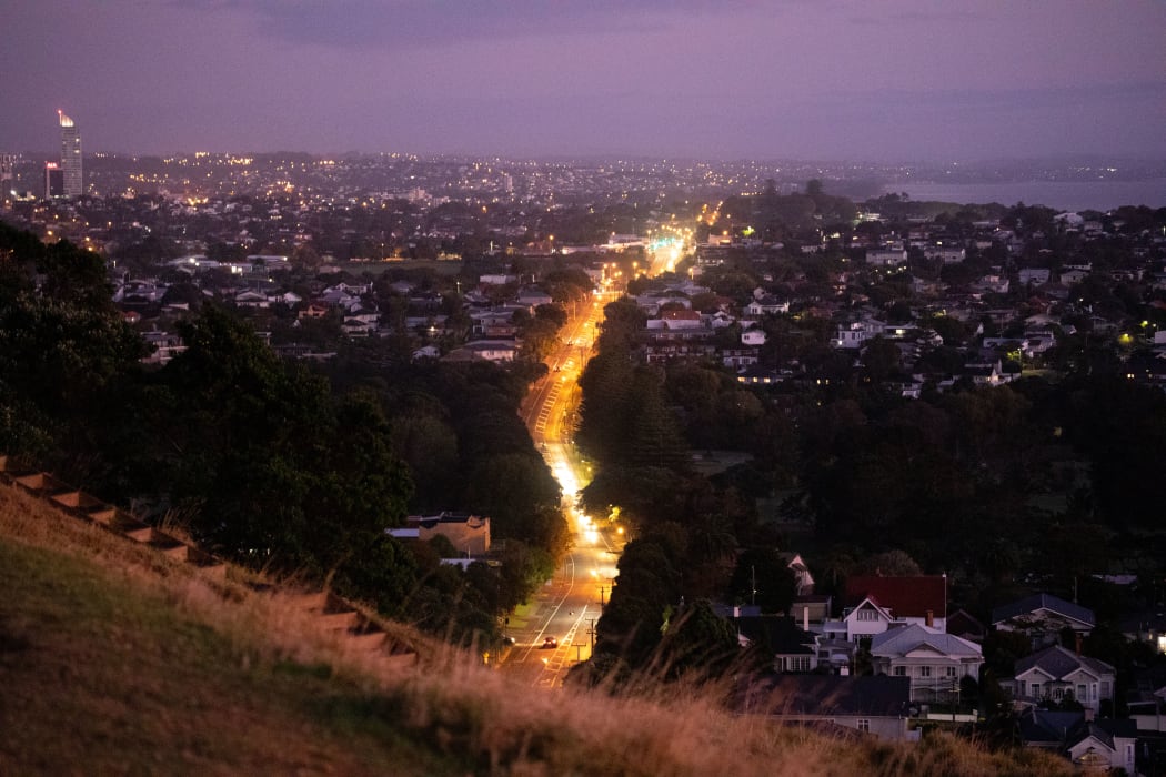 Auckland on the morning of 26 March, on the first day of the nationwide Covid-19 lockdown.