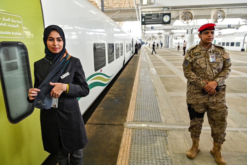 It is the first time train driver jobs have been advertised for women in Saudi Arabia.