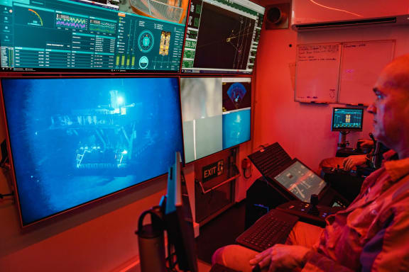 Deep Sea Mining - From a dedicated control room aboard the Hidden Gem, Allseas engineers successfully drove the pilot collector vehicle over 80 kilometers across the seafloor in the NORI-D exploration of the Clarion Clipperton Zone of the Pacific Ocean.