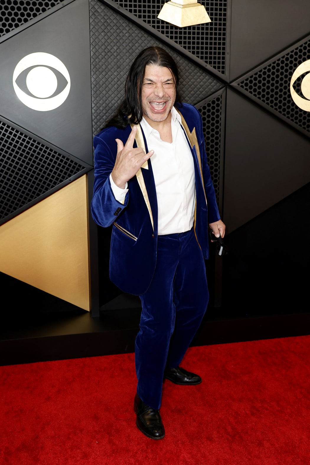 LOS ANGELES, CALIFORNIA - FEBRUARY 04: (FOR EDITORIAL USE ONLY) Robert Trujillo of Metallica attends the 66th GRAMMY Awards at Crypto.com Arena on February 04, 2024 in Los Angeles, California.   Frazer Harrison/Getty Images/AFP (Photo by Frazer Harrison / GETTY IMAGES NORTH AMERICA / Getty Images via AFP)