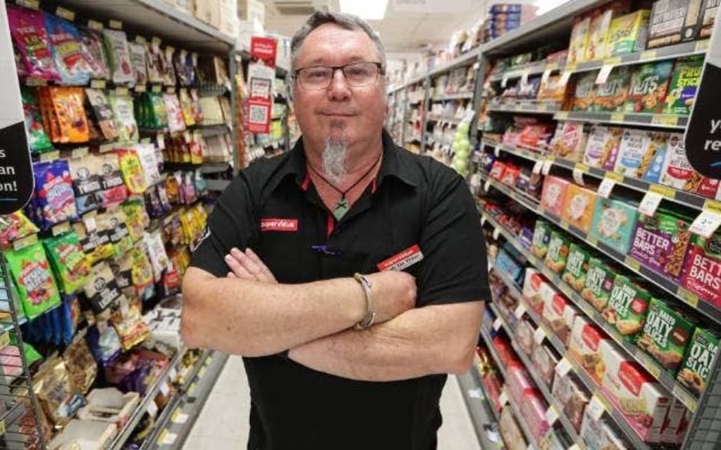 Lyttelton SuperValue owner Rob De Thier said the security footage of Tuesday morning’s burglary was “quite entertaining”.