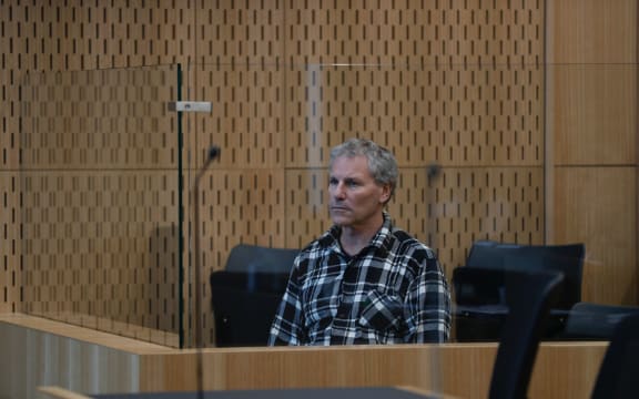 Paul Tainui, also known as Paul Wilson, in court.
