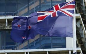 New Zealand flag.