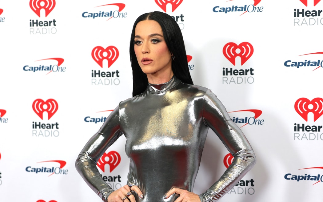 Katy Perry attends iHeartRadio z100's Jingle Ball 2024 at Madison Square Garden on 13 December, 2024 in New York City.