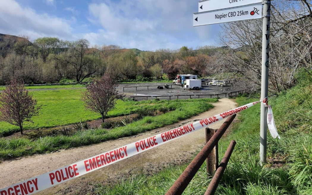 The location where the car containing Ariki Rigby's body was torched is a popular destination for dog walkers.