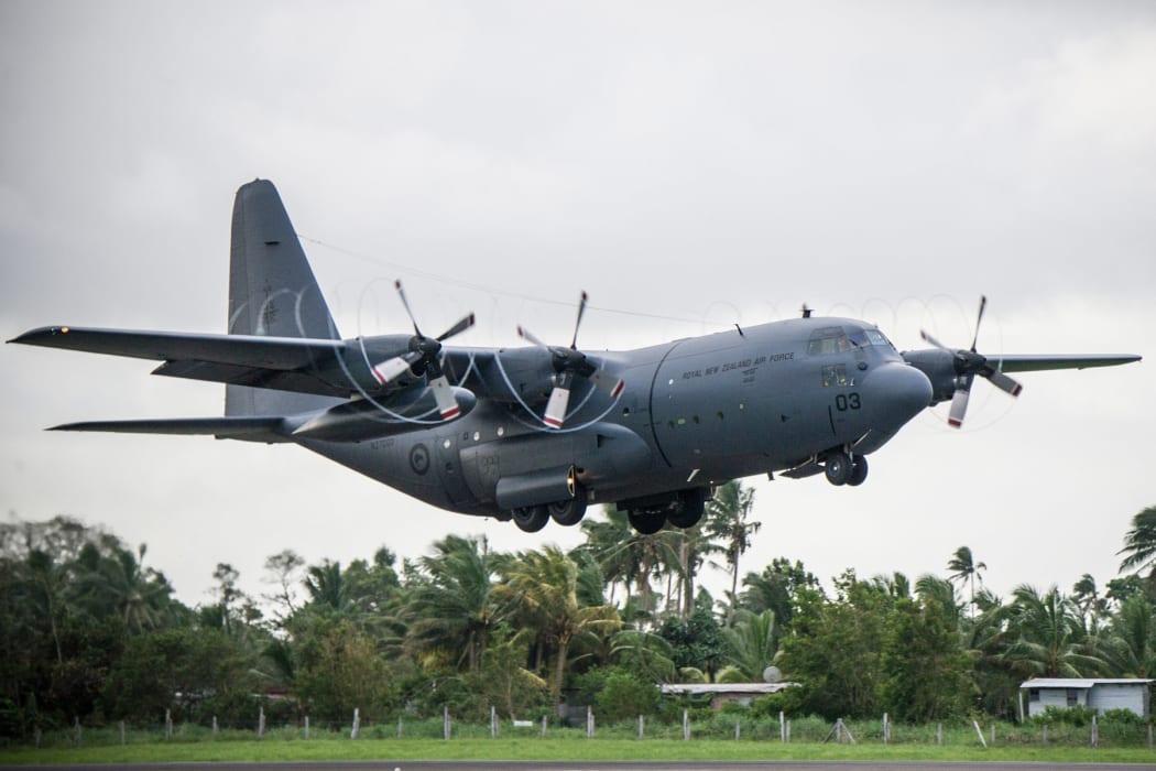 RNZAF HERCULES in the Pacific