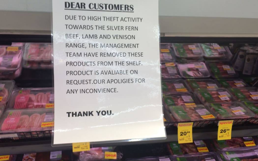 The note to customers.