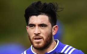 The Hurricanes wing Nehe Milner-Skudder, who will make his All Blacks debut this weekend.