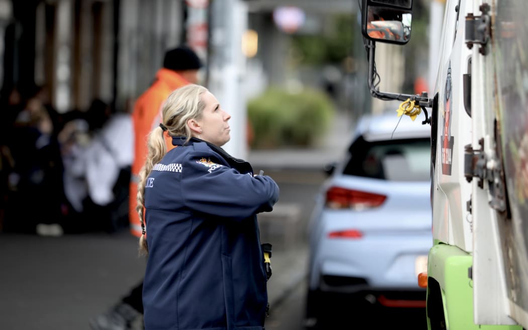 A homicide investigation is under way after a body was found in Renall Street, Freeman's Bay, Auckland.