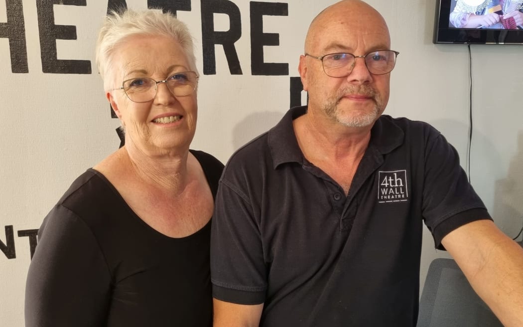 Brett Carter and Raewyn Greig run 4th Wall Theatre in New Plymouth